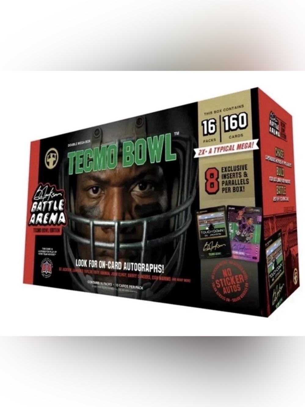 2026 Bo Jackson Battle Arena Tecmo Bowl Edition Double Mega Box - New / Sealed